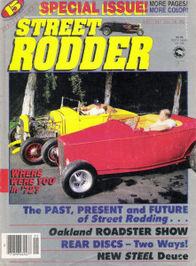 STREET RODDER 1987 MAY - BRAKE SPECIAL, 15 YEARS OF STREET RODDER, GOODGUYS